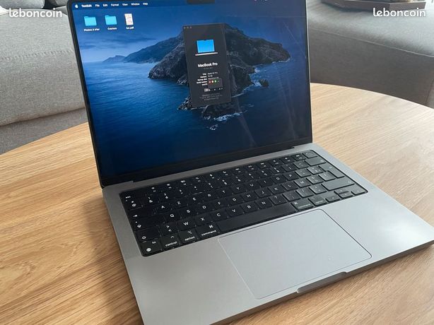 MacBook M1 Pro 14" 2021 - 16Go RAM - 1To SSD - 10 Coeurs