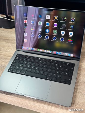 Macbook pro 14" M1 Max 32Go 512Go + Logiciels 2021