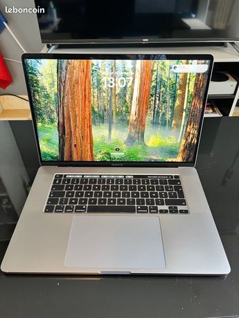 MacBook Pro 16 pouces 2019 i9 16 Go RAM 1 To SSD