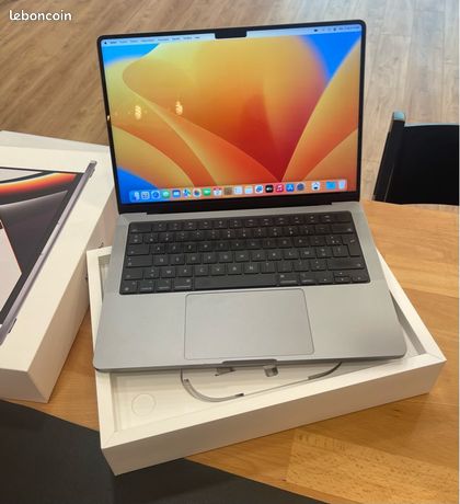 MACBOOK PRO M1 PRO/16Go/512Go /SSD/14P