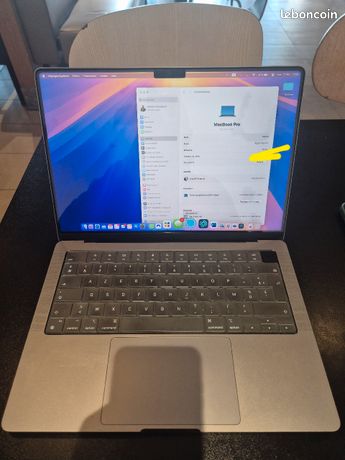 MacBook Pro M2 Pro - État excellent - 18 mois d'utilisation