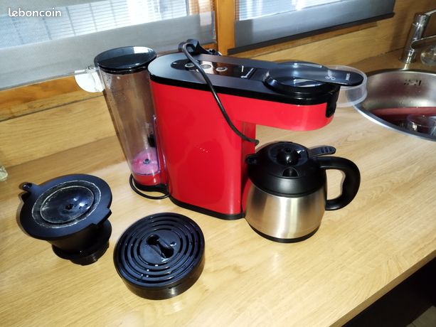 Machine à café à dosettes et filtre SENSEO switch