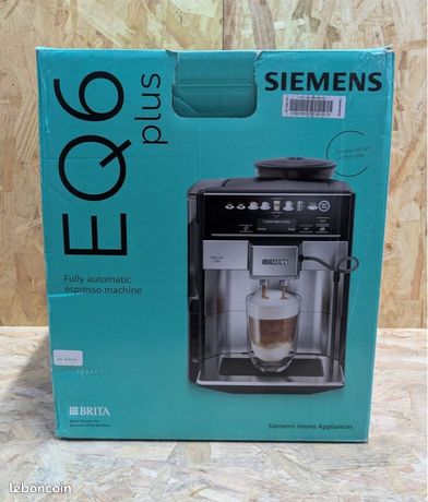 Machine à café automatique Siemens EQ.6 Plus S800 Excellent état valeur neuve 1000