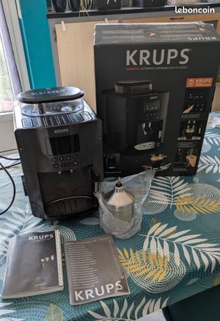 Machine a café broyeur à grains Krups. A réparer