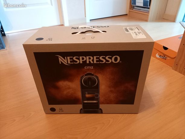 Machine à café NESPRESSO CITIZ D113 noire - Neuve
