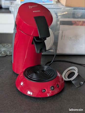 Machine à café philips senseo rouge boncoin