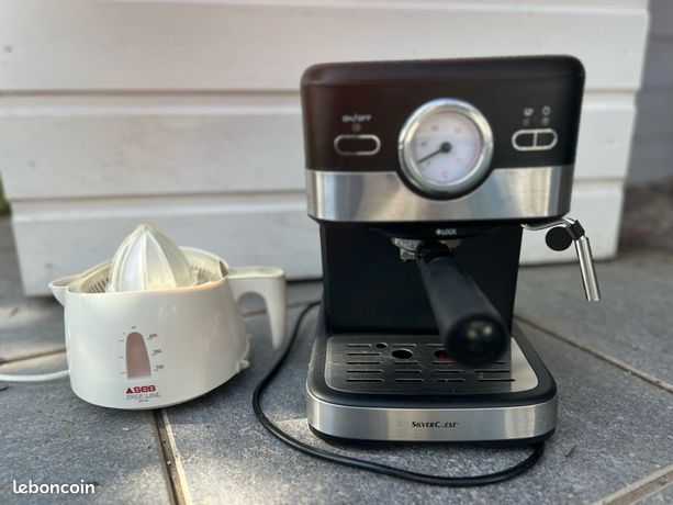 Machine à café + presse agrume