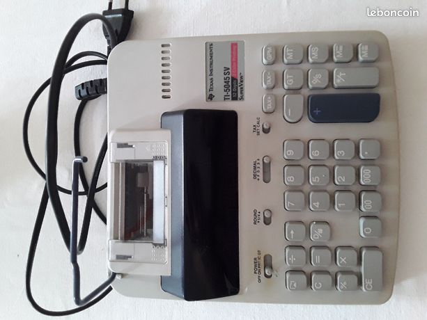 Machine à calculer TEXAS INSTRUMENT