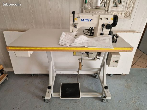 Machine à coudre industrielle ZIGZAG et droite