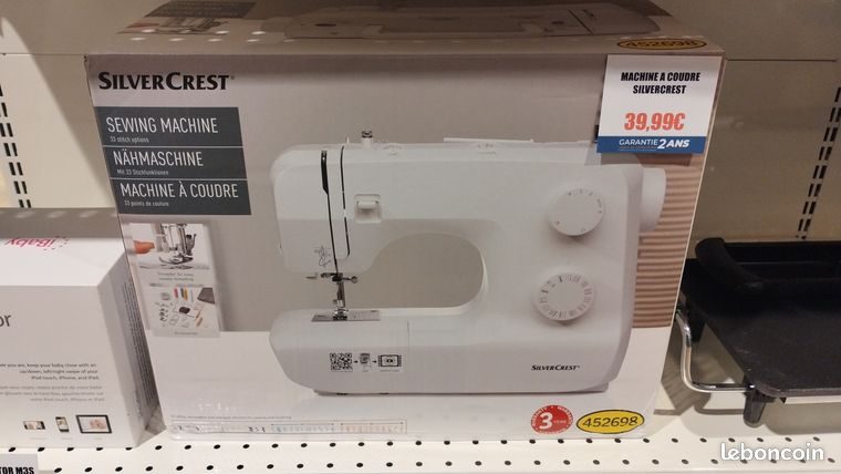 Machine a coudre silvercrest