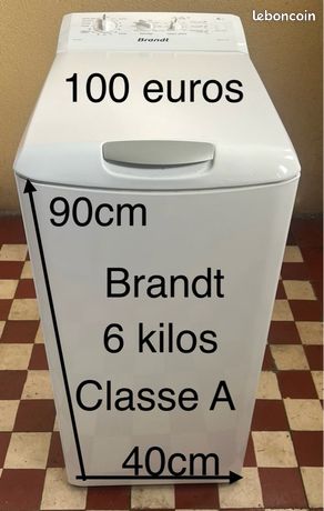 Machine à laver 6 kilos Brandt