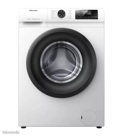 Machine à laver 8k moins de 3 ans Classe A HISENSE