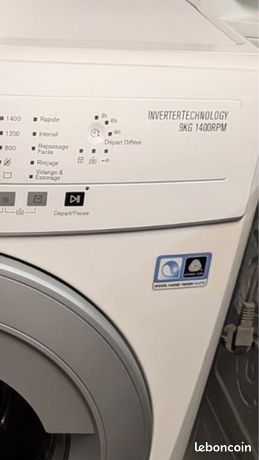 Machine à laver 9 kg electrolux excellent état livraison et installation assurée