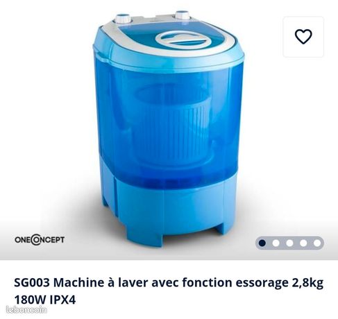 Machine à laver avec fonction essorage