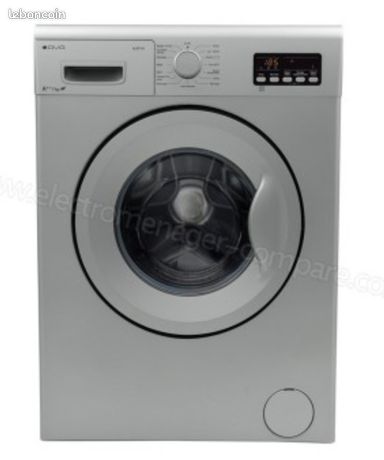 Machine à laver AYA avec hublot gris métallique avec livraison