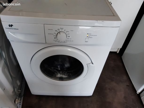 Machine à laver continental Edison 5kg livraison possible avec supplément