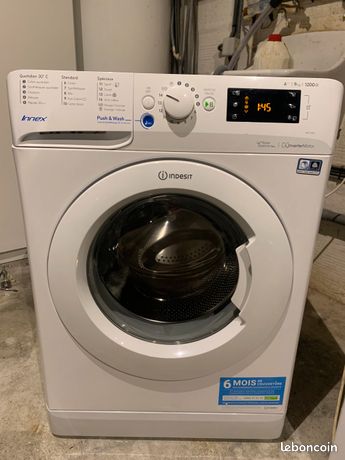 Machine à laver Indesit 9Kg A+++ 1200tr/min en bon état