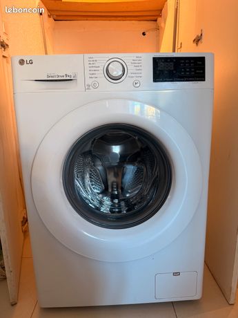 Machine à Laver LG 9kg utilisée 3 mois seulement