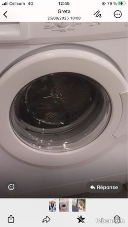 Machine à laver saba 6 kg excellent état livraison et installation assurée
