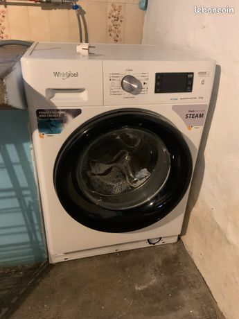 Machine à laver Whirlpool Steam 9 kg