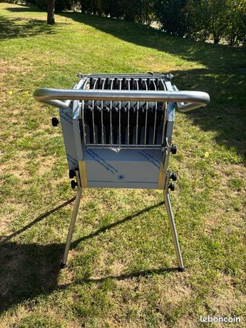 Machine a plumes Novital en acier inoxydable