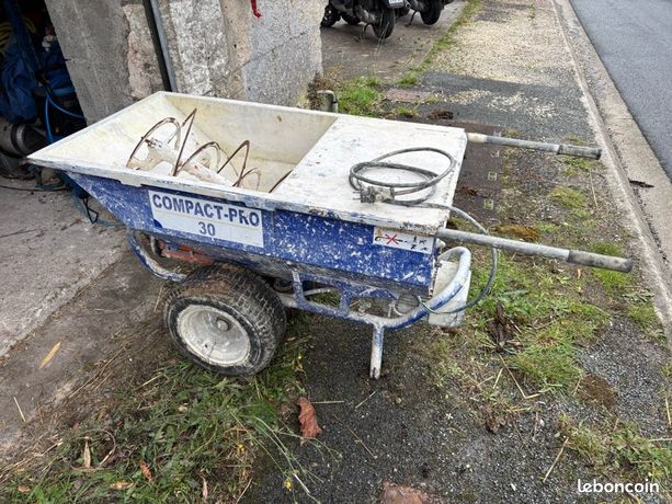 Machine à projeter enduit Compact-Pro 30 + tuyaux et accessoires