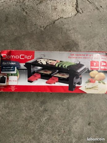 Machine à raclette 2 personnes