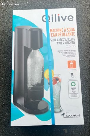 Machine à soda et eau pétillante Qilive