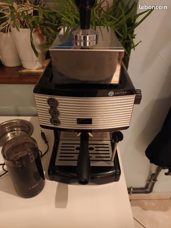 Machine barista Kottea + moulin + knock box