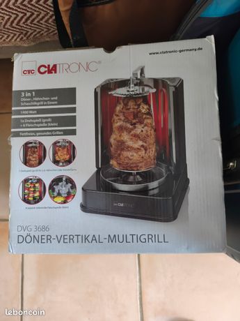 Machine grill kebab