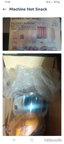 Machine hot Snack