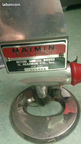 Machine maimin pour tissu