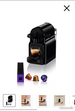 Machine Nespresso DELONGHI Inissia Noire