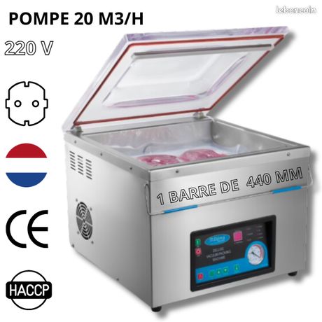 📦 Machine Sous Vide Automatique 20 m³/h – Pour Cuisine, Boucherie & Traiteur