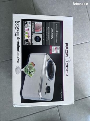 Machine turbine à glace/sorbière à compresseur Proficook