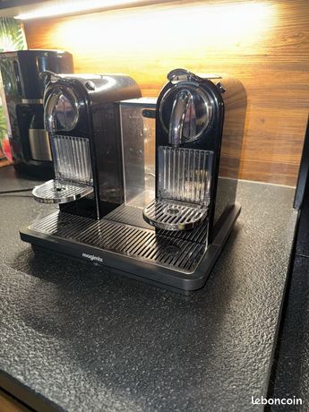 Machine à café Magimix nespresso double