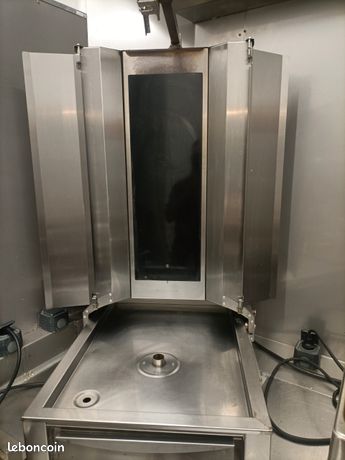 Machine à Kebab Électrique 4 Brûleu