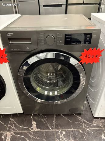 Machine à laver beko gris A+++ 8kg