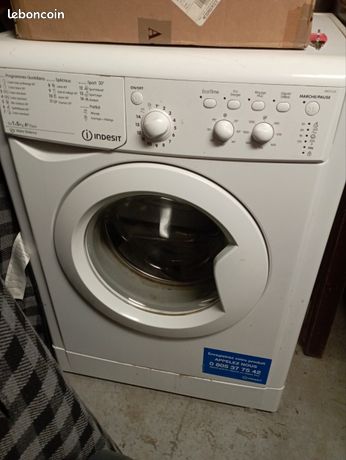 Machine à laver indesit