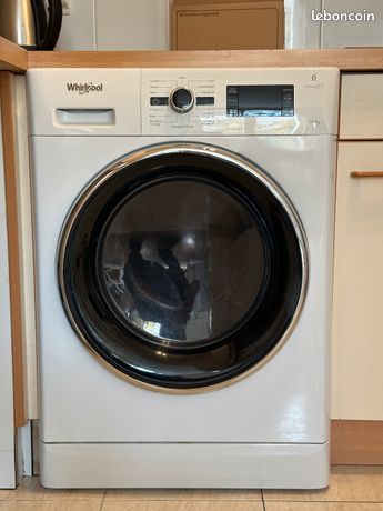 Machine à laver + sécheuse -Whirlpool FWDG97168BXFR