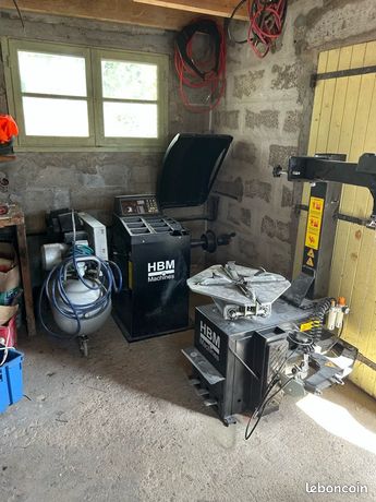 Machine à pneus / equilibreuse / compresseur