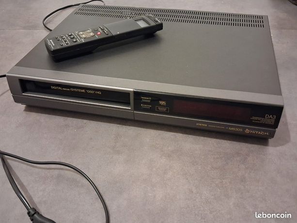 Magnétoscope vhs hitachi vt m630s