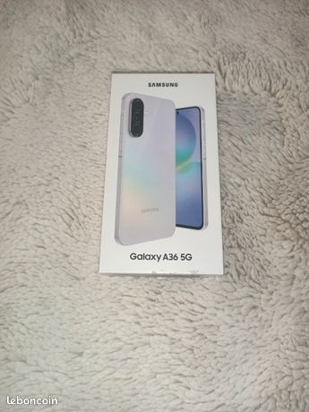 Magnifique Samsung Galaxy A36 5G couleur Lavande 6Go/128Go neuf jamais utilisé