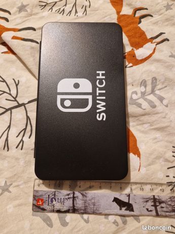 MAIN PROPRE TROYES 10 Boite de transports couleur noir pour 24 jeux Nintendo switch oled et lite et switch 2