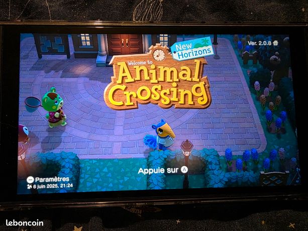 MAIN PROPRE TROYES 10 Jeu animal crossing new horizons sans boite console Nintendo switch switch oled lite et switch 2