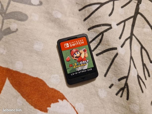 MAIN PROPRE TROYES 10 Jeu Mario golf super rush sans boite console Nintendo switch switch oled switch lite et switch 2