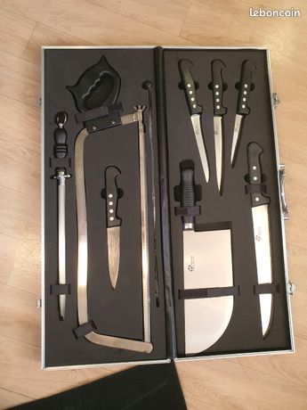 Malette boucher 8 pièce de la Pradell excelence