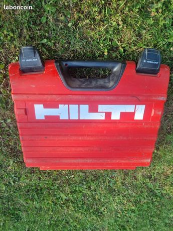 Malette outil HILTI vide casier rangement