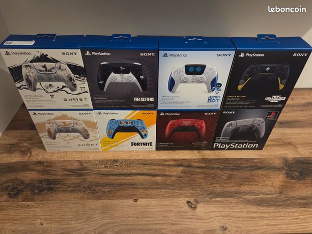 Manette dualsense PS5 collector au choix à l unité