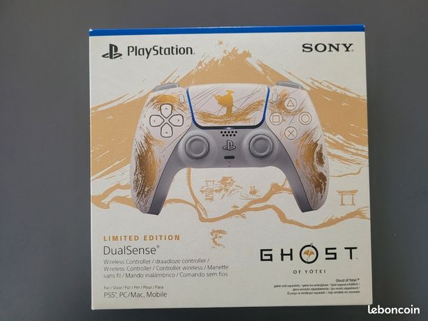 Manette Ghost of yotei ps5État de la boîte reçu avec